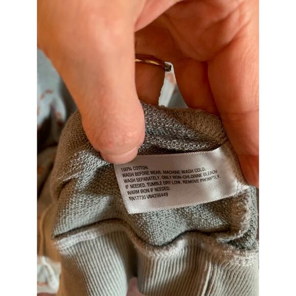 Goodfellow & Co-Crewneck-Pullover-Sweatshirt-Floral Print-Light Blue-Men's-M - Picture 5 of 5